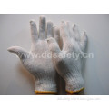 Natural Knitted Cotton Gloves 7 Guage 2 Threads (DCK701)